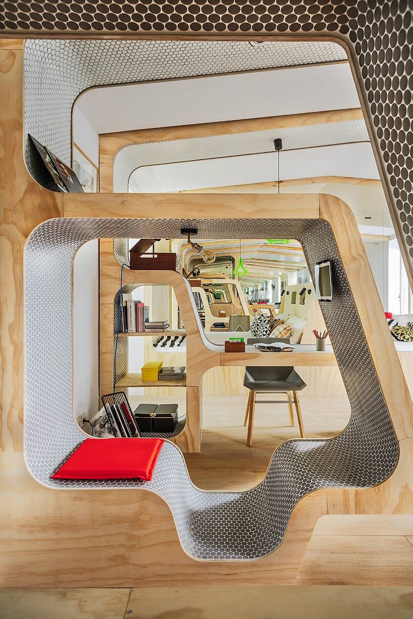 模块化的室内空间组合设计 见所未见的创意! 