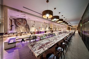 墨爾本美食廣場主題餐廳效果圖賞析