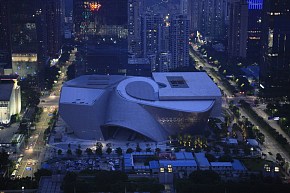 深圳當(dāng)代藝術(shù)博物館鳥瞰圖
