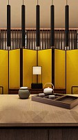 中式木作体验展厅效果图赏析