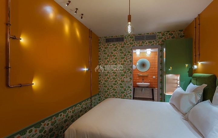 法国巴黎Exquis酒店房间装修设计