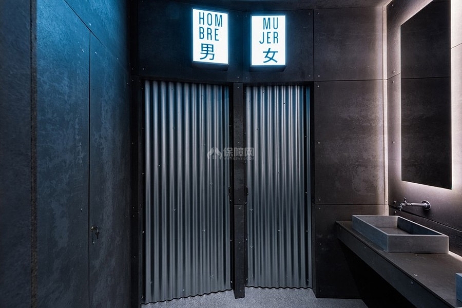 日式料理店衛(wèi)生間效果圖