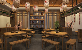 许发记餐饮桌椅设计图片欣赏