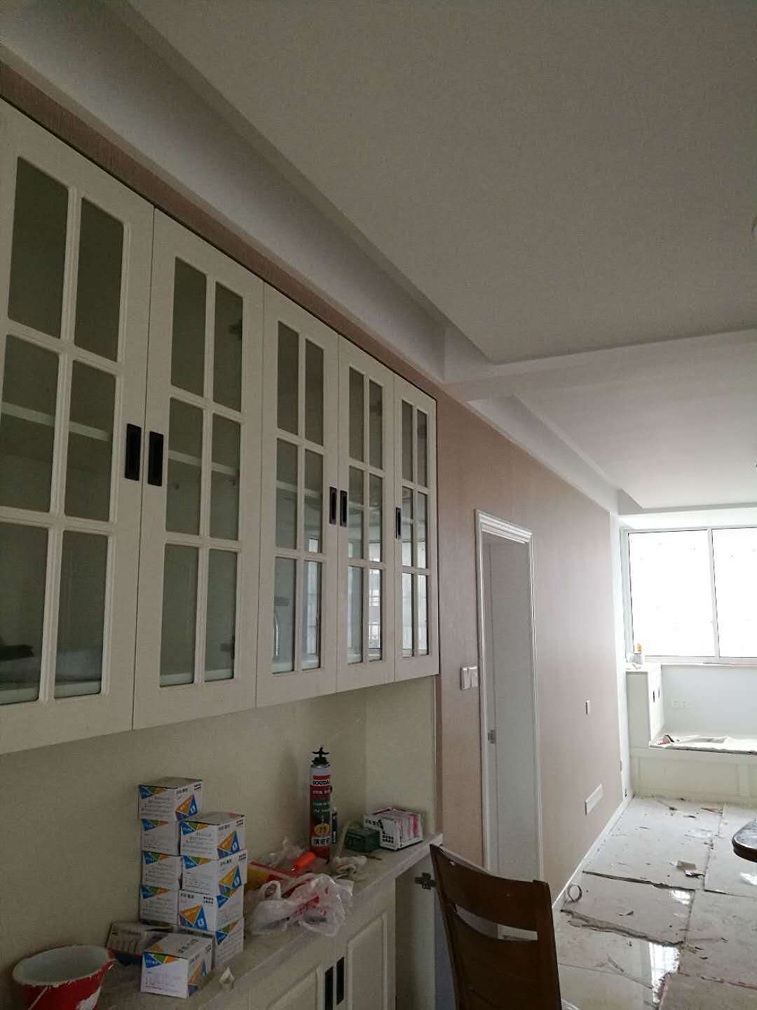 客厅施工过程实拍