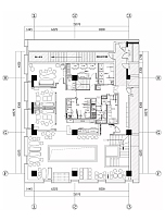Hustle Bistro汉瑟餐吧二层平面设计图