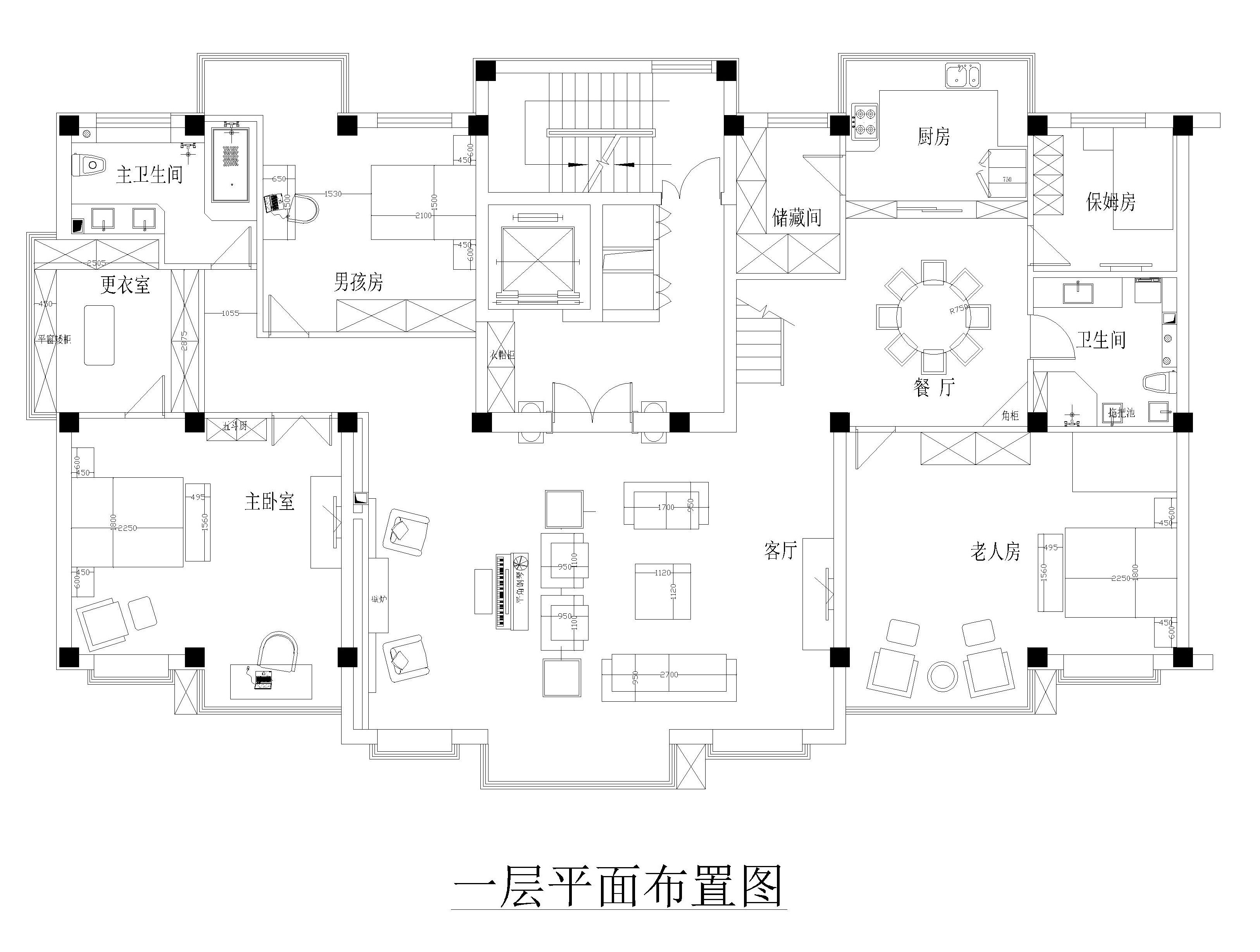一层平面图