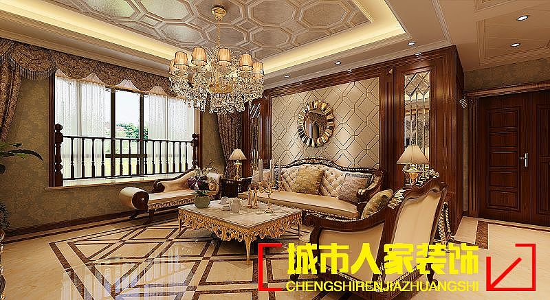 洛阳城市人家装饰公务员小区160㎡