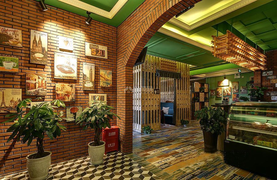 仙踪咖啡厅拱门造型图片欣赏