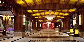 悠然足道養(yǎng)生會(huì)所裝修效果圖案例