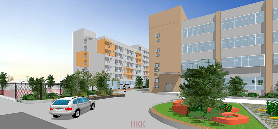 百财光电高新产业园 外立面