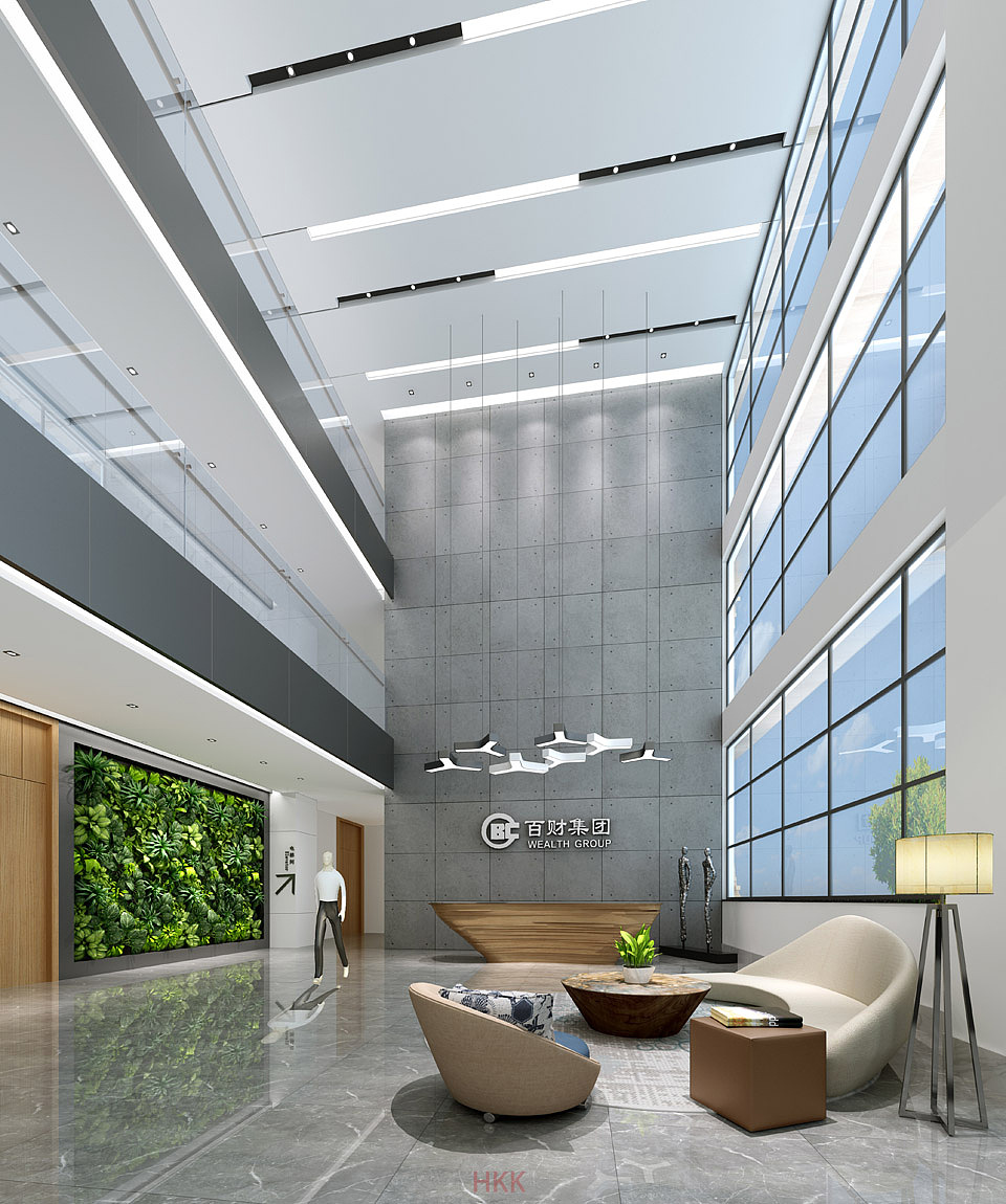 百财光电高新产业园 大堂