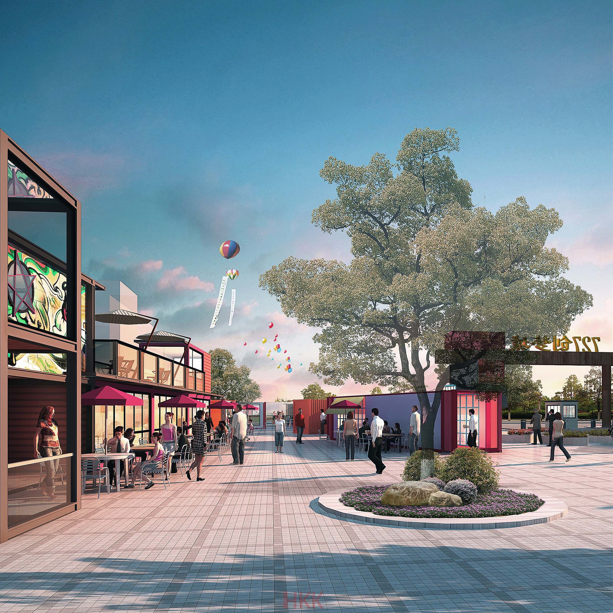 727科技创新园 一角