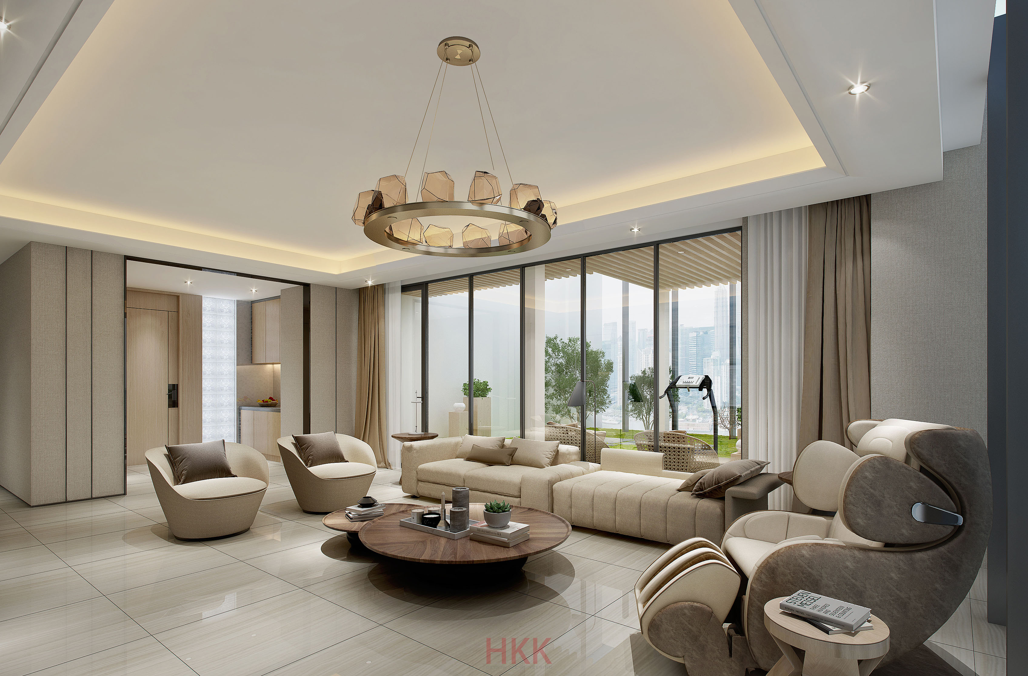 广东牧童实业有限公司清远总部产业园 客厅