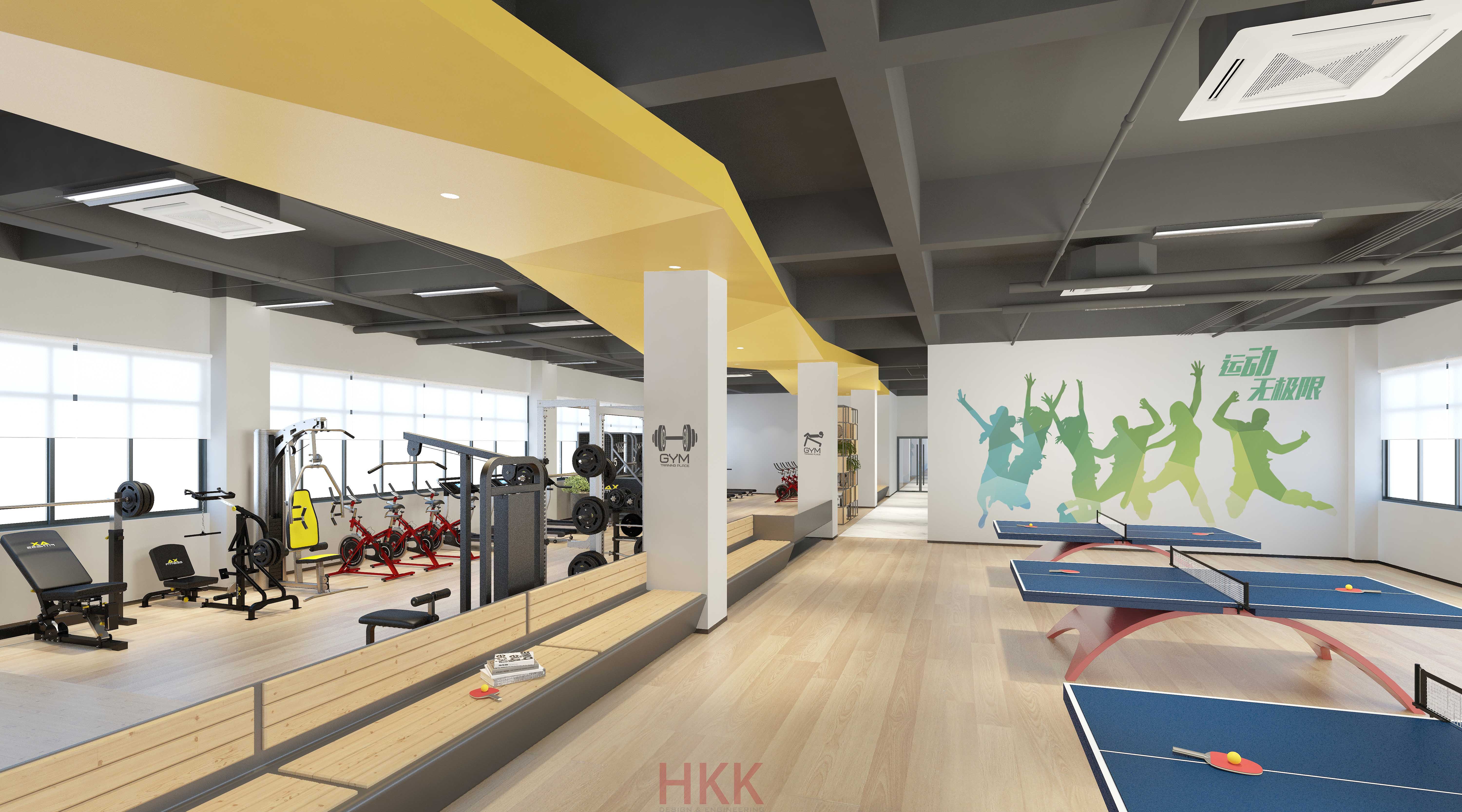 广东牧童实业有限公司清远总部产业园 健身房