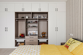 230平米舒适现代四居儿童房收纳柜设计