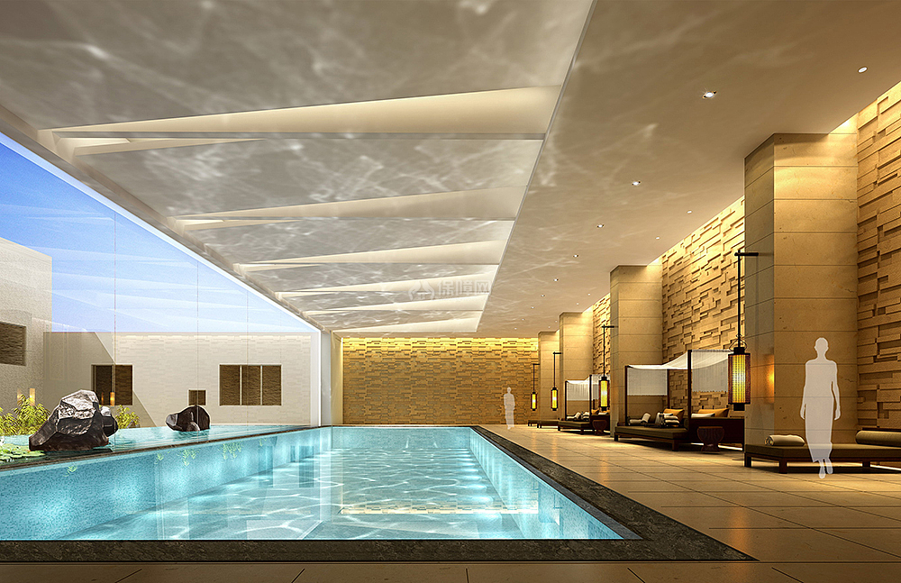 礼顿大酒店游泳池设计