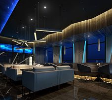 成都star酒吧大厅布置效果图