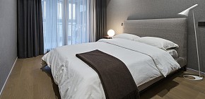 170平现代简约三居主卧装修效果图