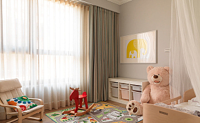 美式简约二居儿童房装饰效果图