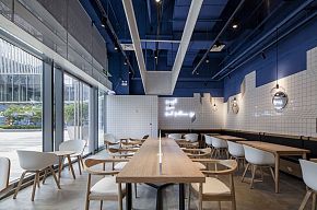 Paras Cafe咖啡厅吊顶装修效果图