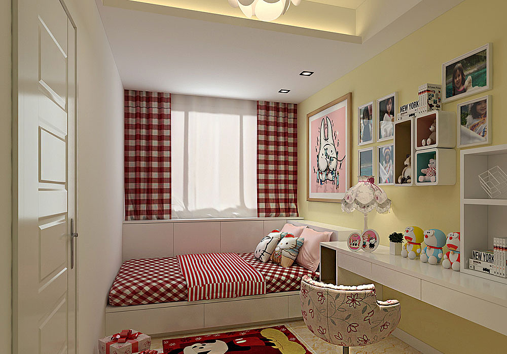 儿童房效果图