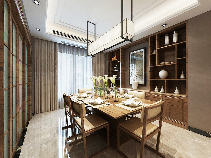 餐厅效果图