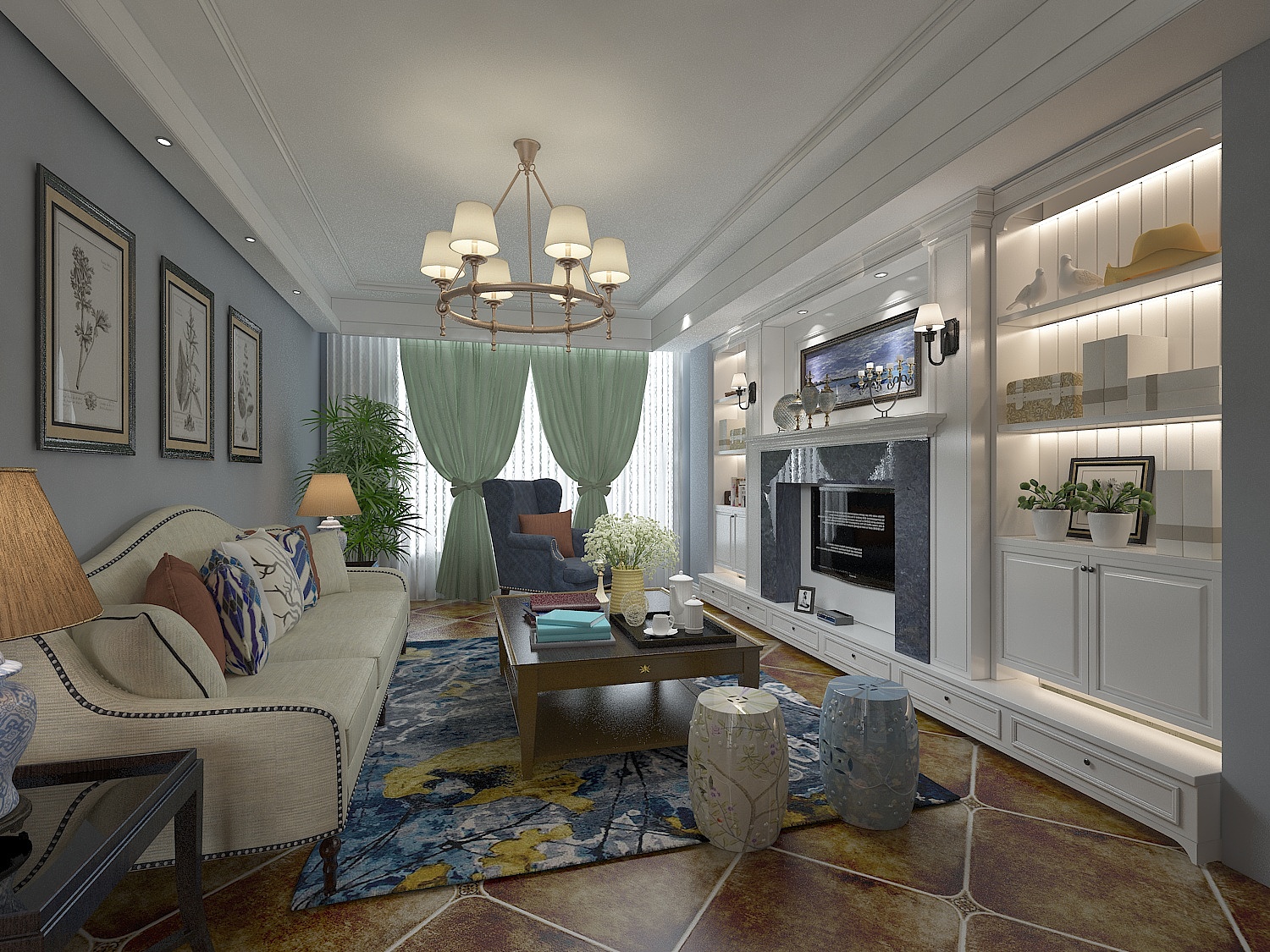 客厅效果图