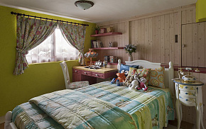 地中海复式儿童房卧室装饰设计