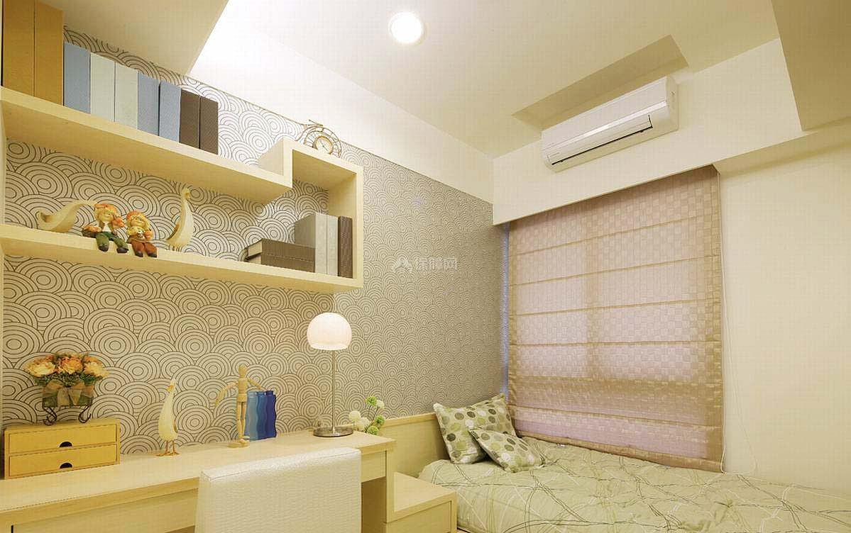 简欧风格儿童房背景墙设计