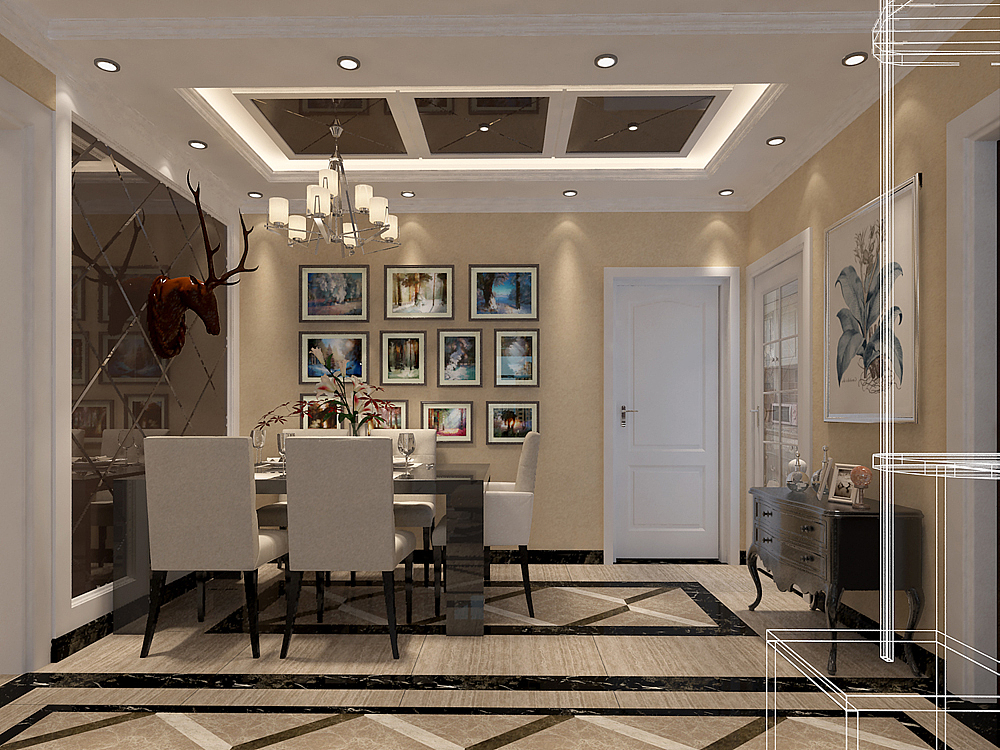 餐厅效果图