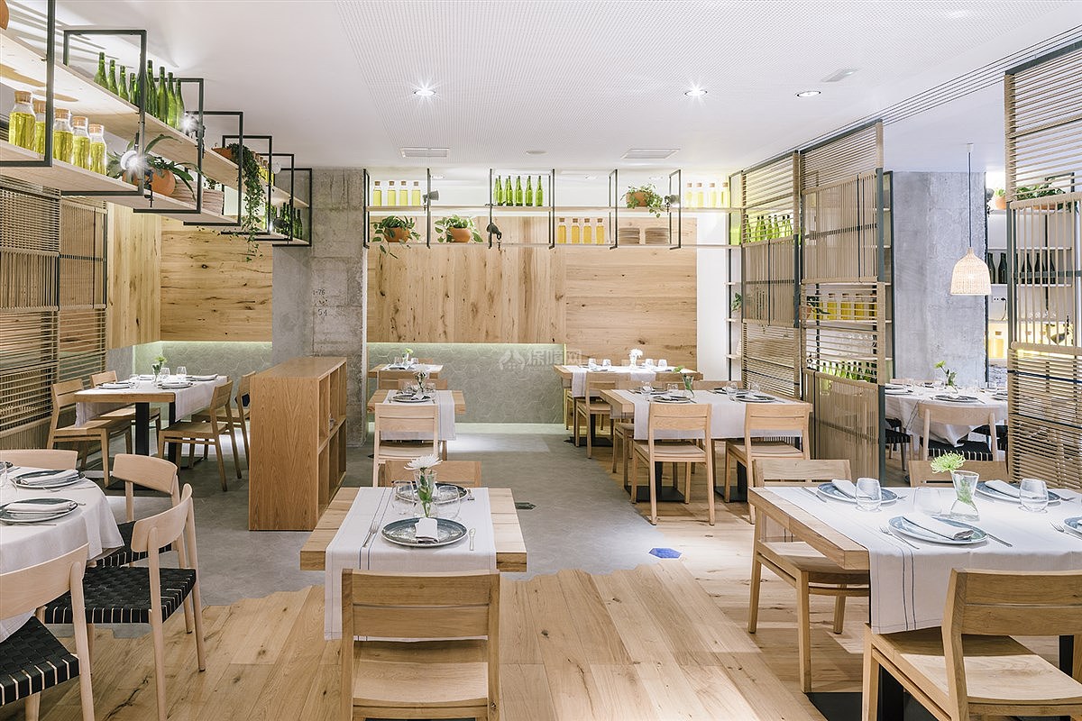 馬德里ENXEBRE餐廳裝修效果圖八