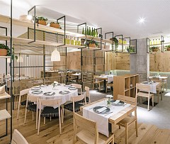 马德里ENXEBRE餐厅装修效果图七
