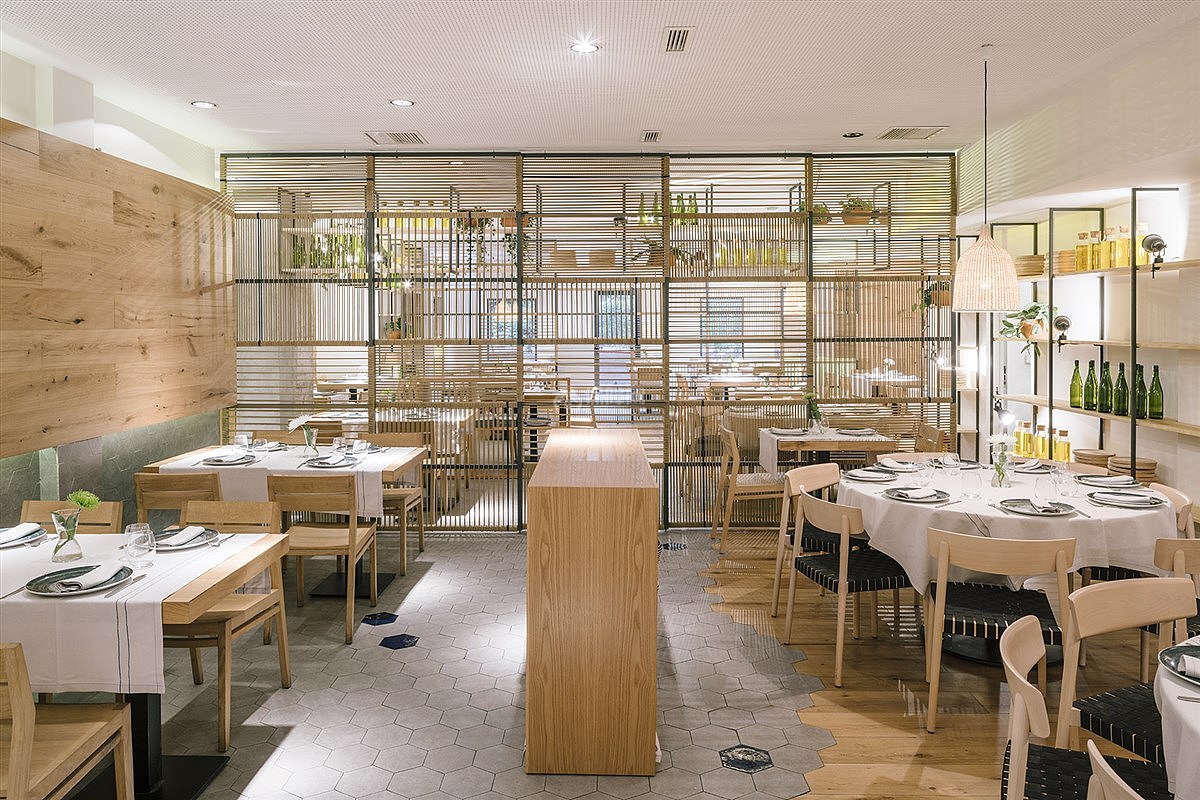 馬德里ENXEBRE餐廳裝修效果圖一