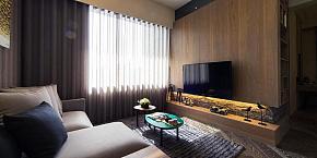 现代风两居室装修效果图案例欣赏