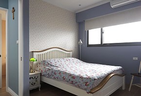 小户型现代公寓次卧效果图