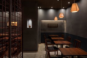 茶餐館設(shè)計(jì)效果圖案例六