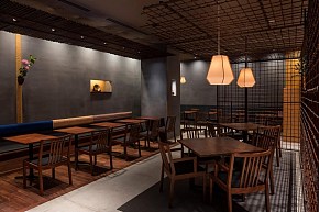 茶餐館設(shè)計(jì)效果圖案例五
