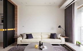 活泼简单宜家风格客厅沙发图