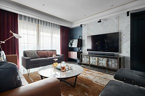 102平時尚混搭客廳設(shè)計