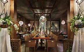 芭缇沁园椰子鸡餐厅效果图四