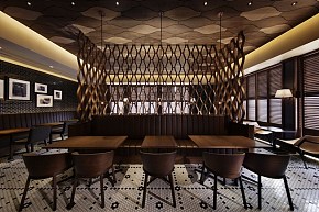 丸福咖啡店效果图二