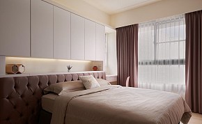 现代风女子单身住宅卧室效果图