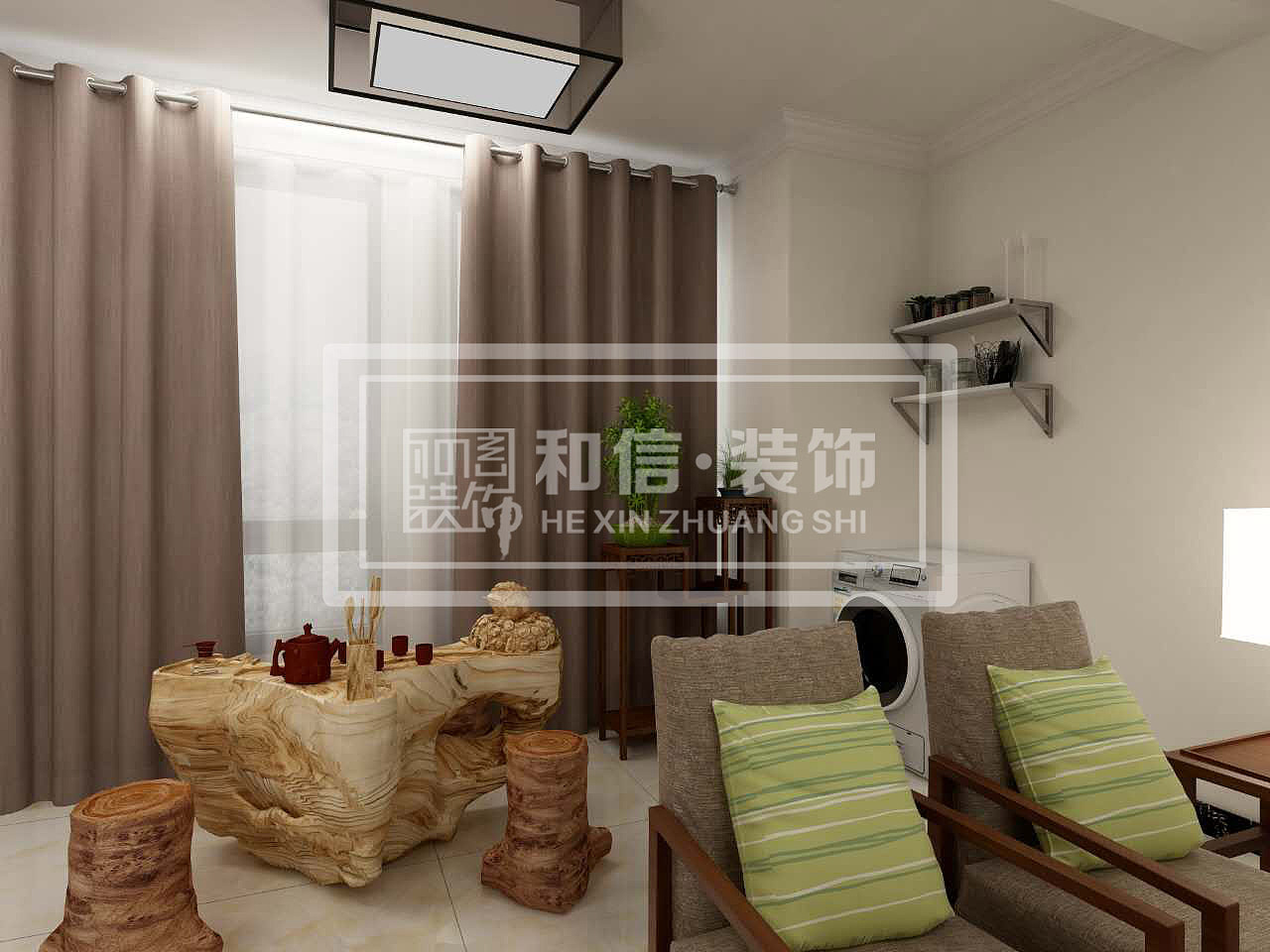 休闲区
