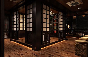 太合川料理店效果圖案例五
