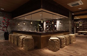 太合川料理店效果圖案例一