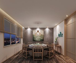 淄博格桑花開素食店案例六