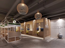 淄博格桑花開素食店案例三