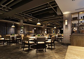 長沙憶食間餐廳裝修效果圖二