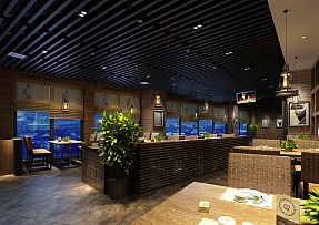 長沙憶食間餐廳裝修效果圖三