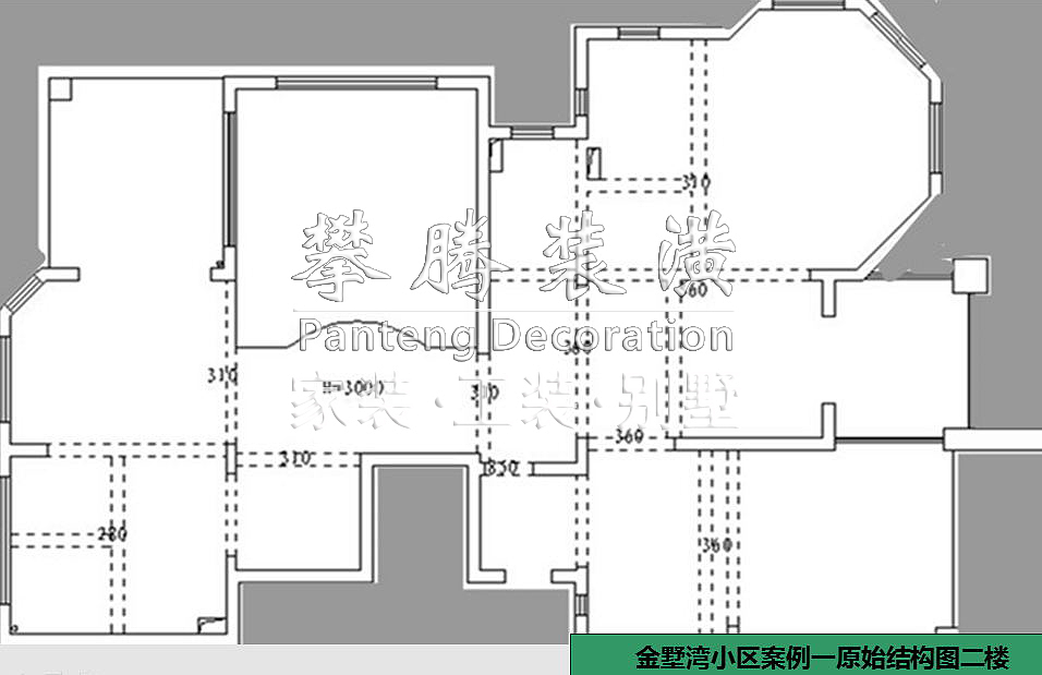 二楼原始结构图